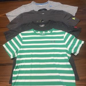 Lot of 4 Under Armour Nike Youth XL T-shirt’s